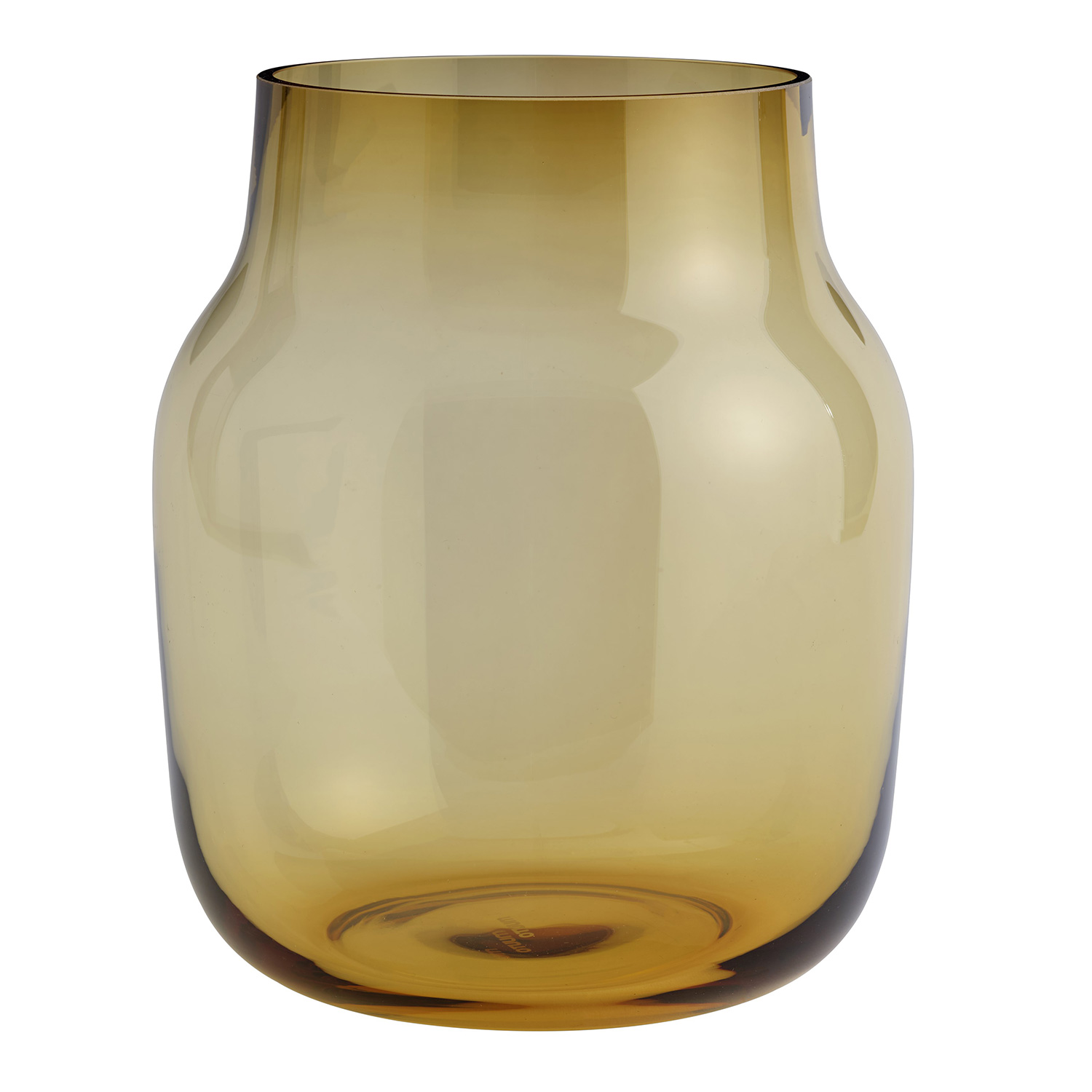 muuto silent vase 20 burnt orange 93757