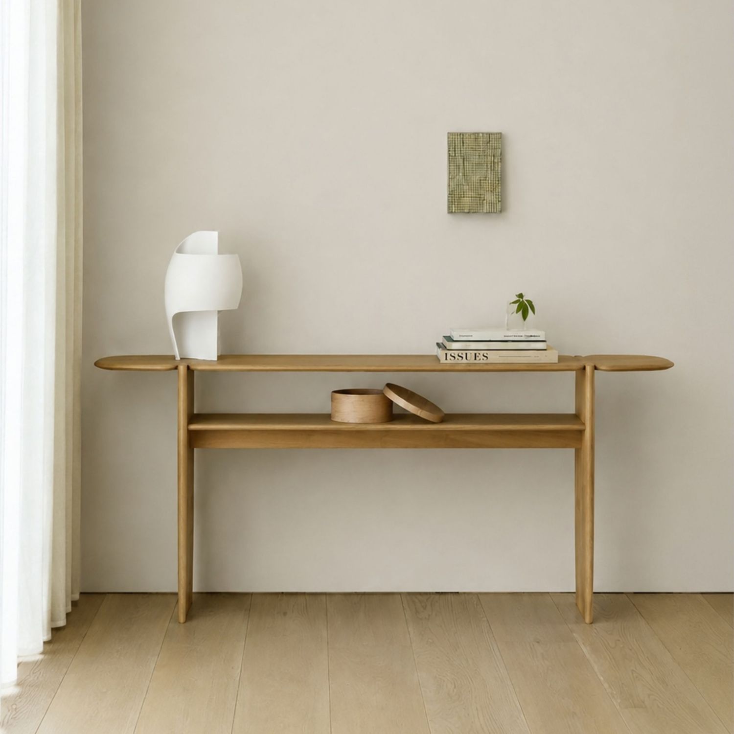 Ethnicraft - PI Konsole Mahagoni dunkelbraun