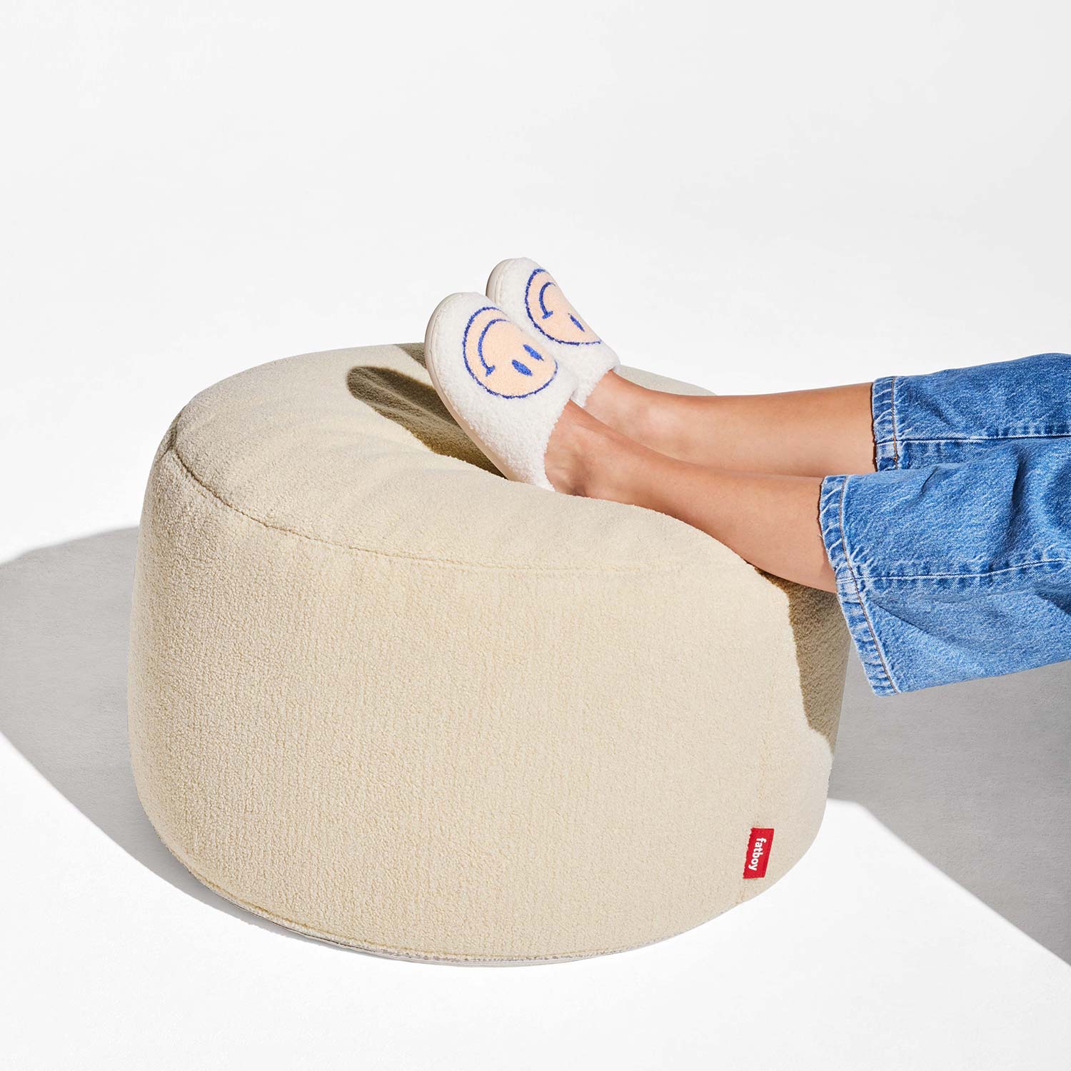 fatboy point large sherpa ecru fussablage 87750