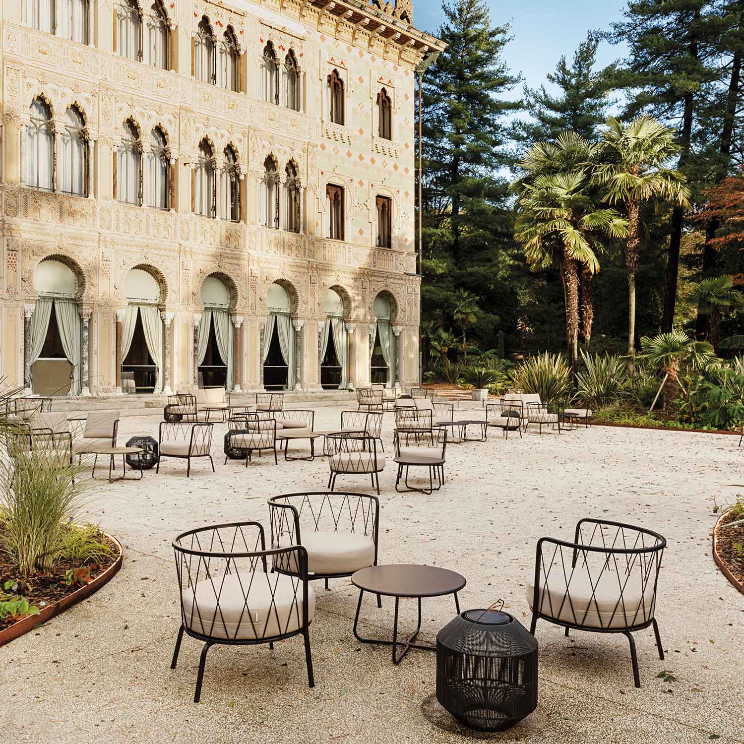 Vermobil - Daisy Sofa niedrig 2-Sitzer antikgrau/anthrazit