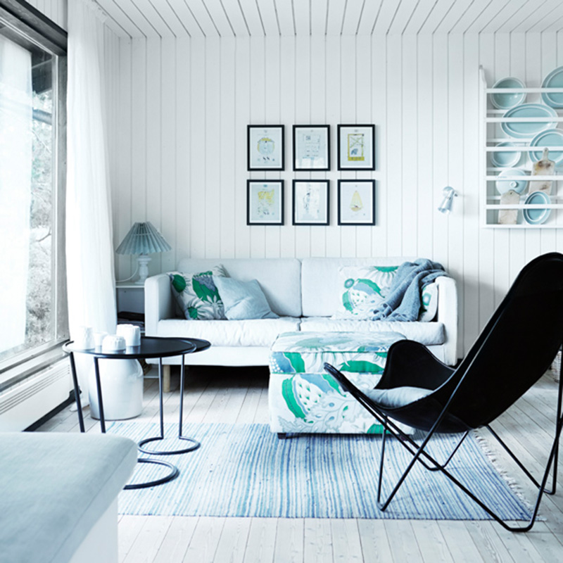 cuero design pampa mariposa butterfly chair schwarz 67870