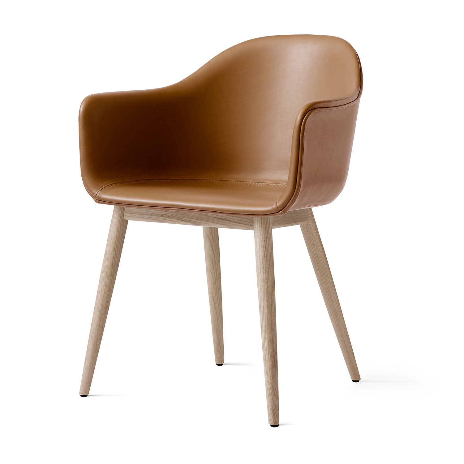 Audo - Harbour Essstuhl Holz/gepolstert Natural Oak/Dakar