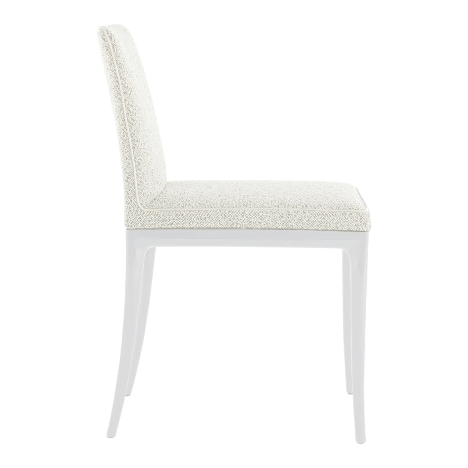 Kartell - Lillybet Stuhl Bouclè sand/weiß