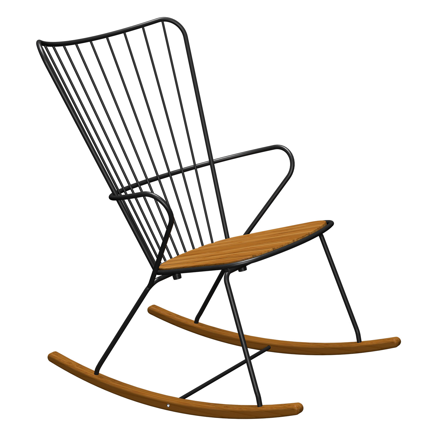 houe paon rockingchair schwarz 12803 0312 94688