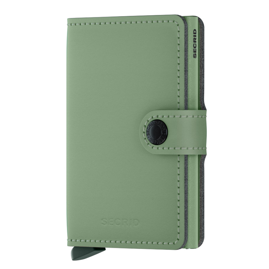 secrid miniwallet yard powder pistachio 79034