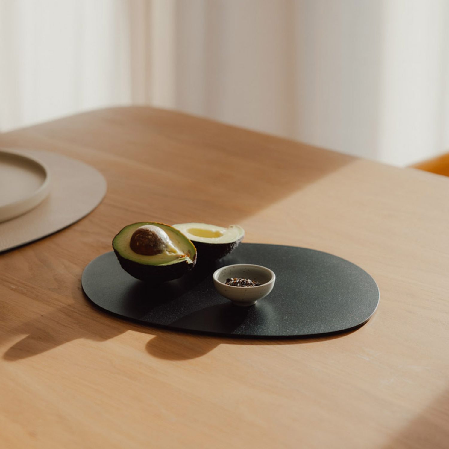 Metallbude - Siva Dekotablett schwarz