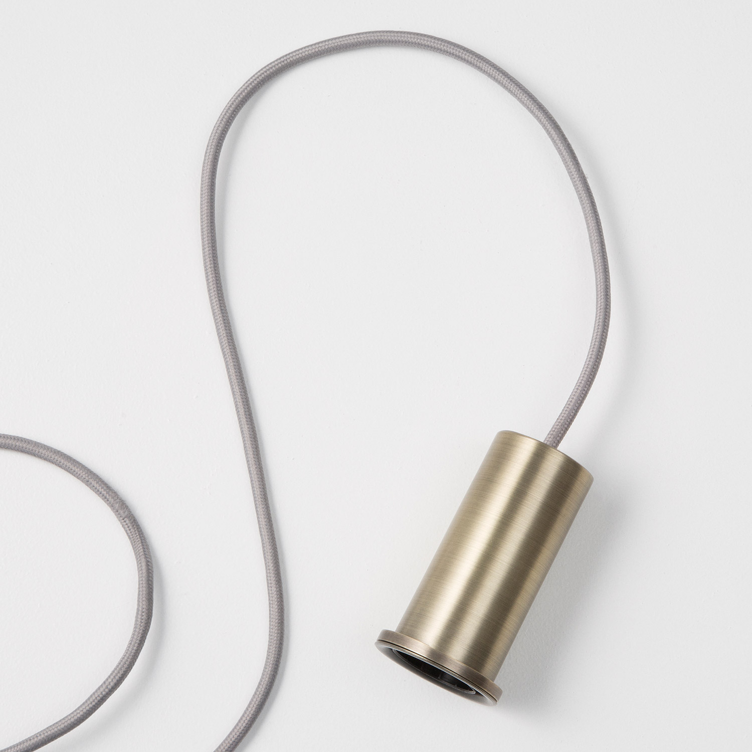 ferm living collect socket brass low 5106 61623