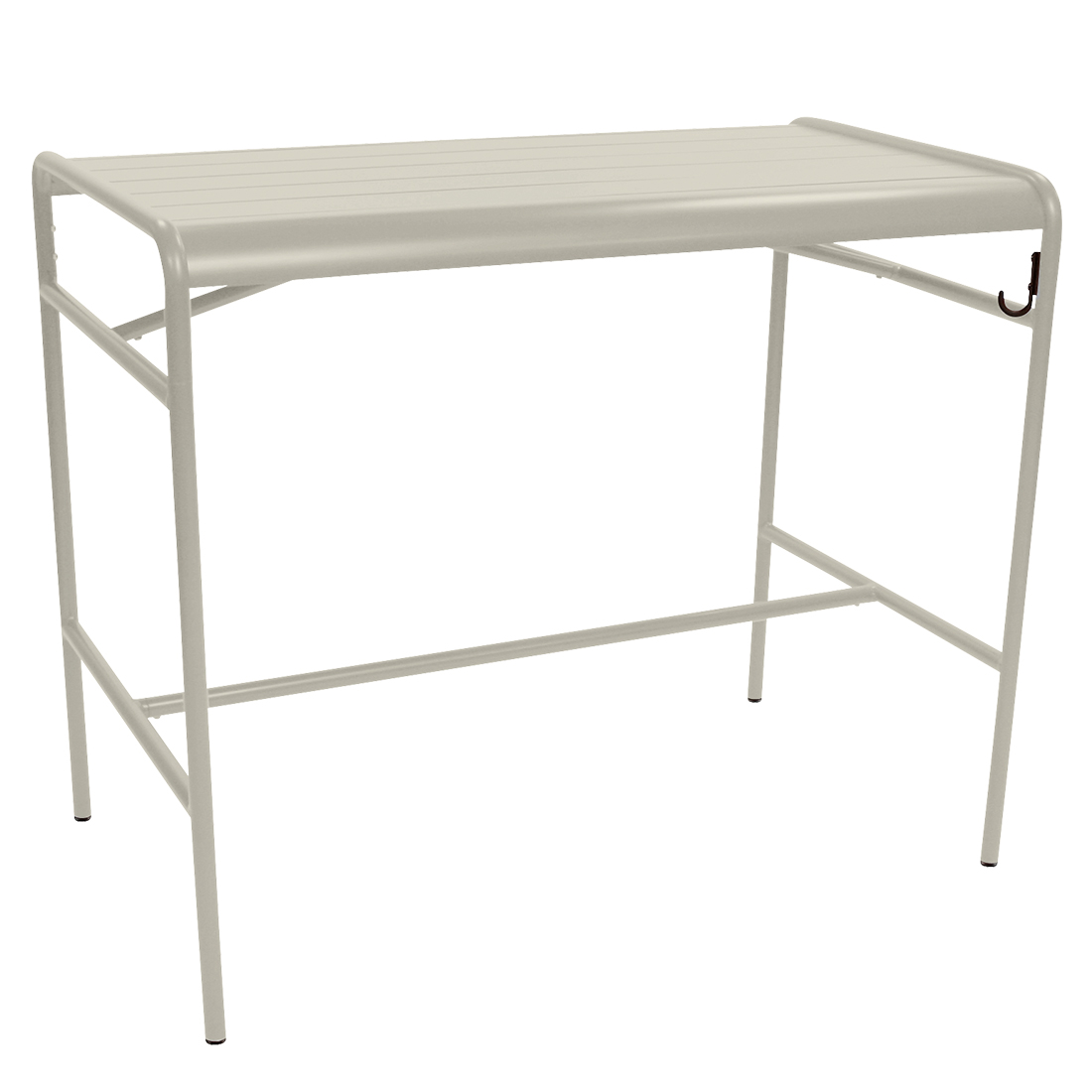 fermob luxembourg hoher tisch 126 lehmgrau A5 64420