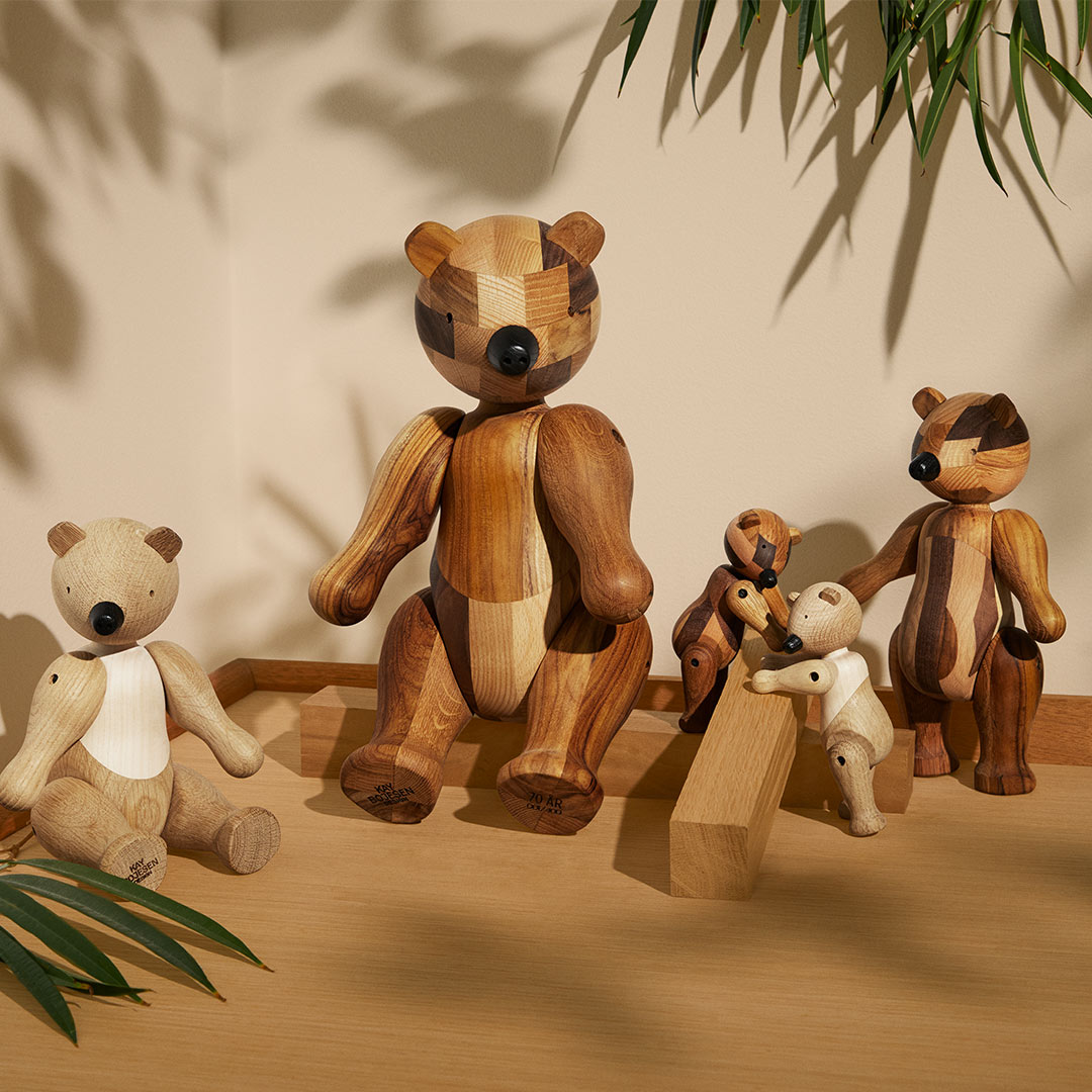 kay bojesen dekofigur baer reworked holz 80039
