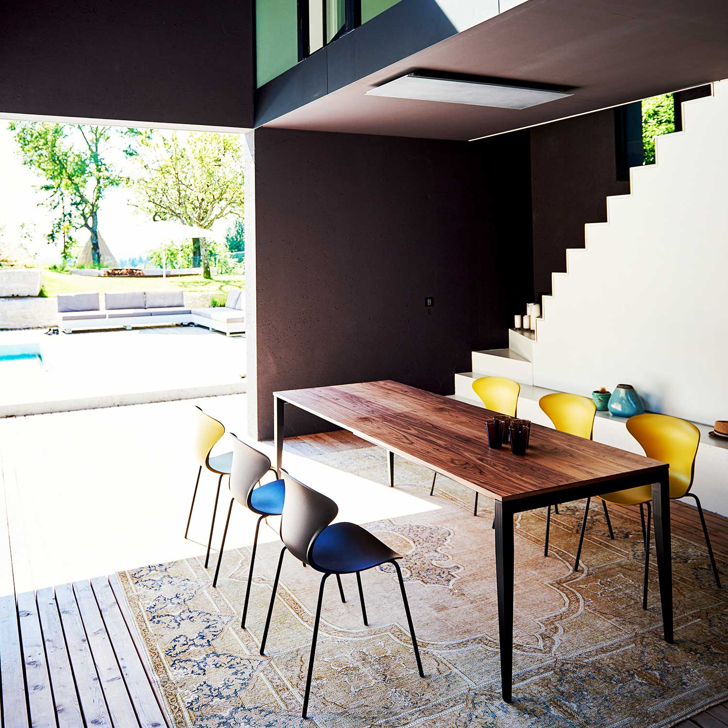 jan kurtz jupiter nussbaum schwarz tisch 65203