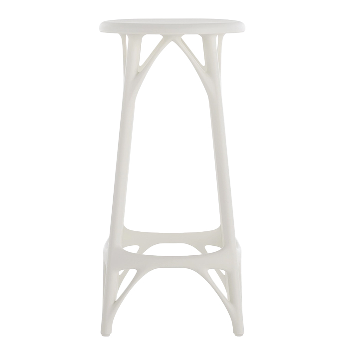 kartell AI hocker weiss 65cm KAR05902BI 102366