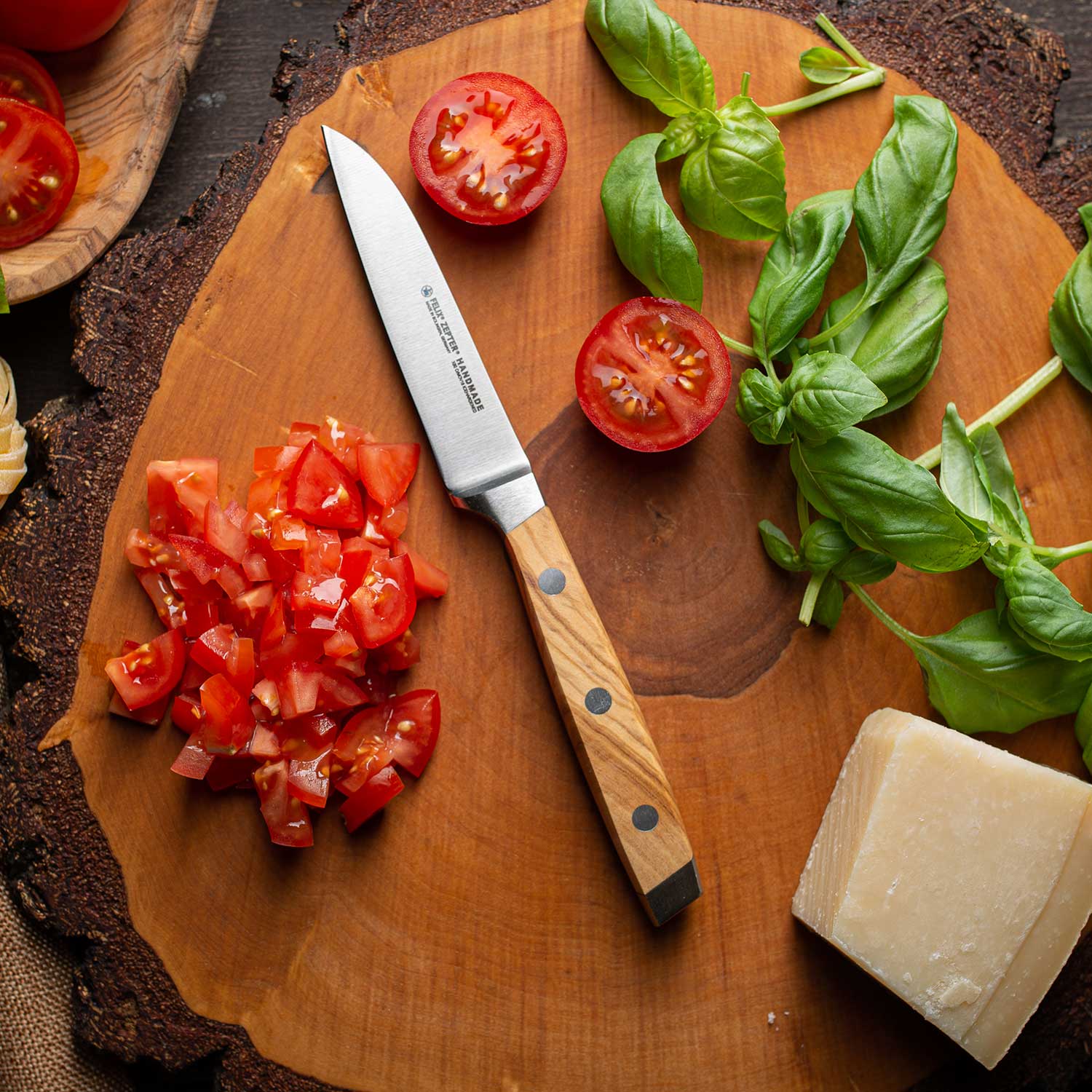 Felix Solingen - First Class Wood Gemüsemesser 9 cm