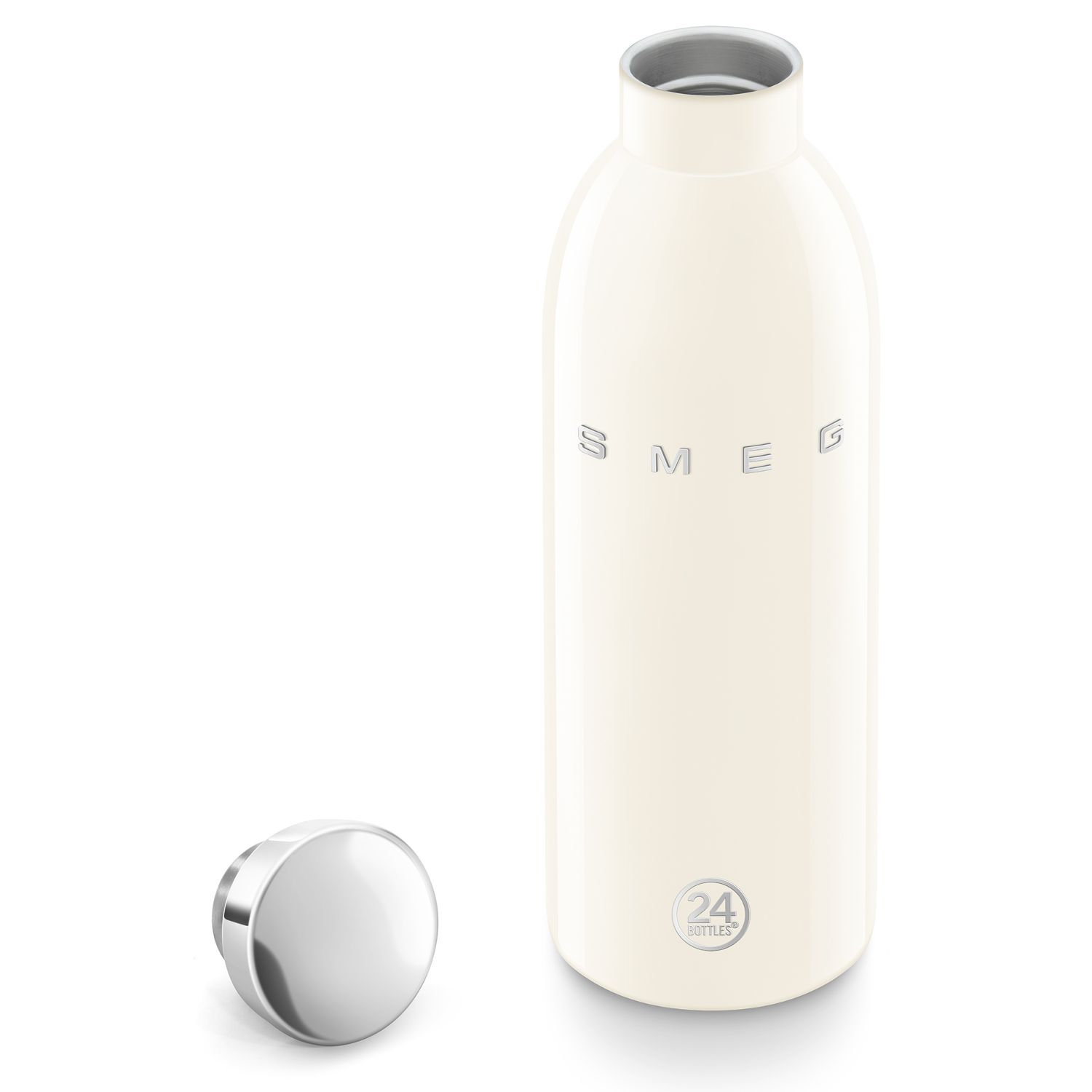 SMEG - Clima Bottle Edelstahlflasche creme
