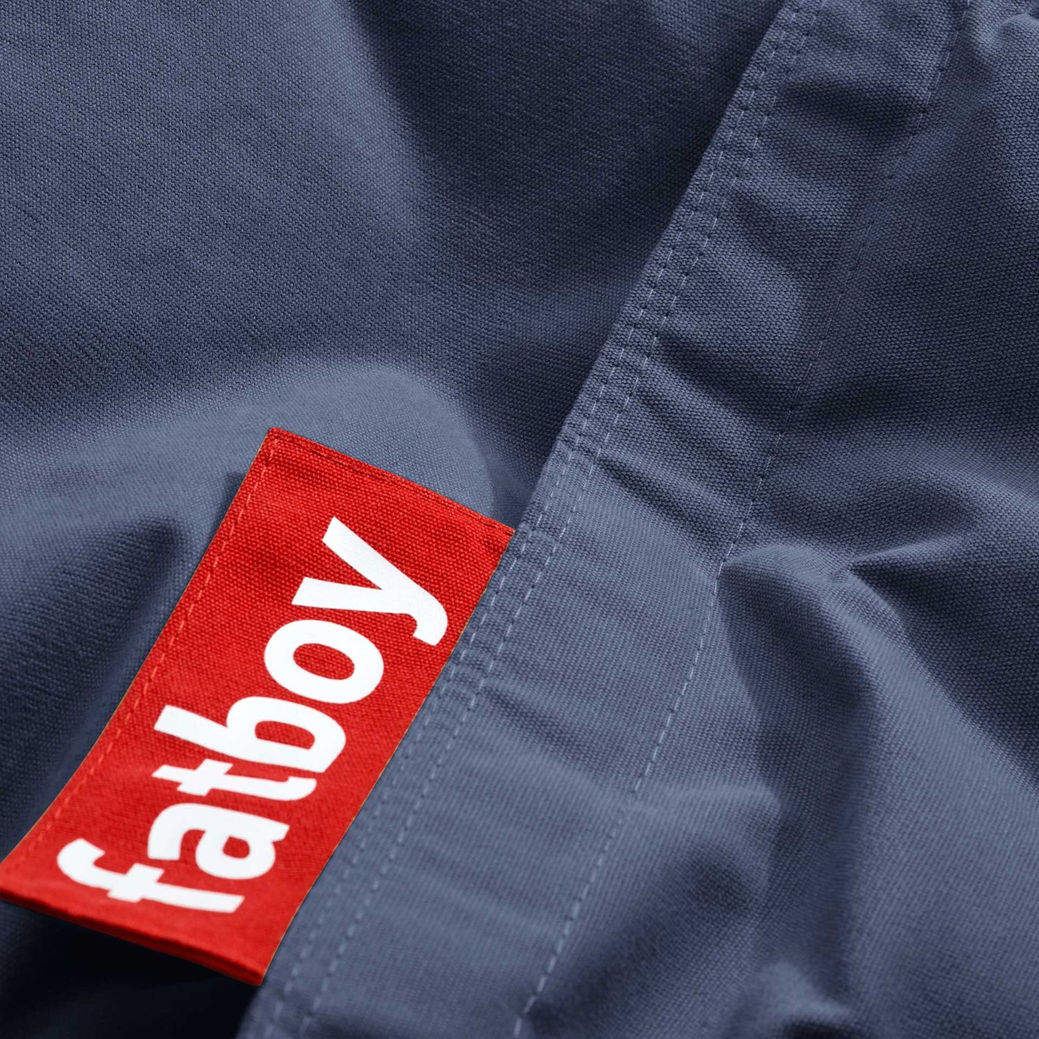 Fatboy - Junior Canvas Recycled Sitzsack crown blue