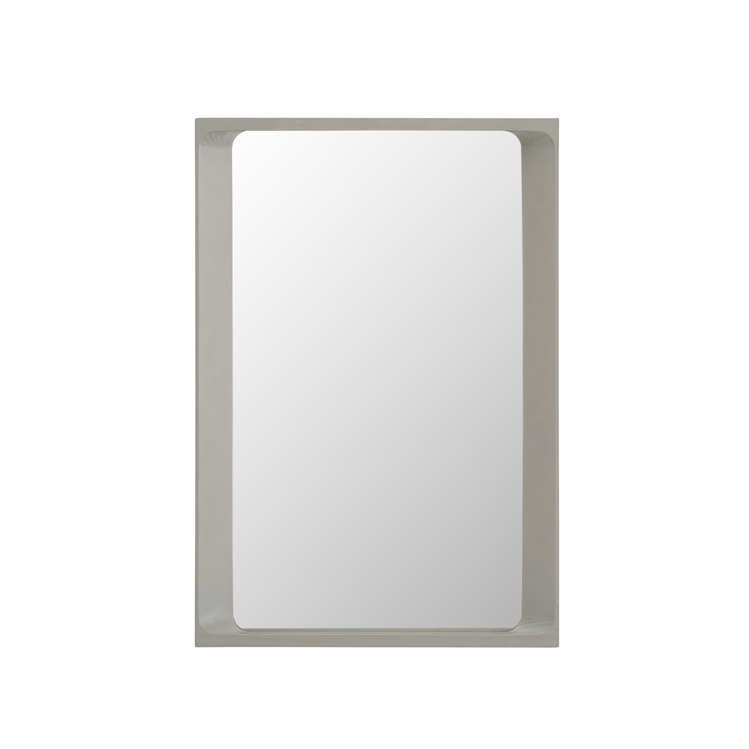 muuto Arced mirror 80x55 light grey 99390