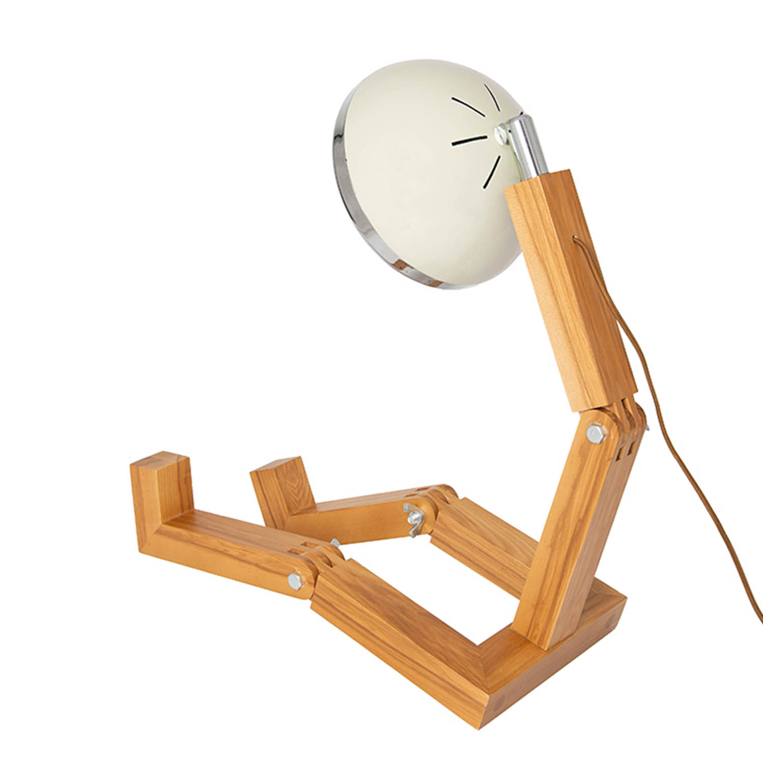 Vintage white hinten Mega Wattson Piffany Copenhagen