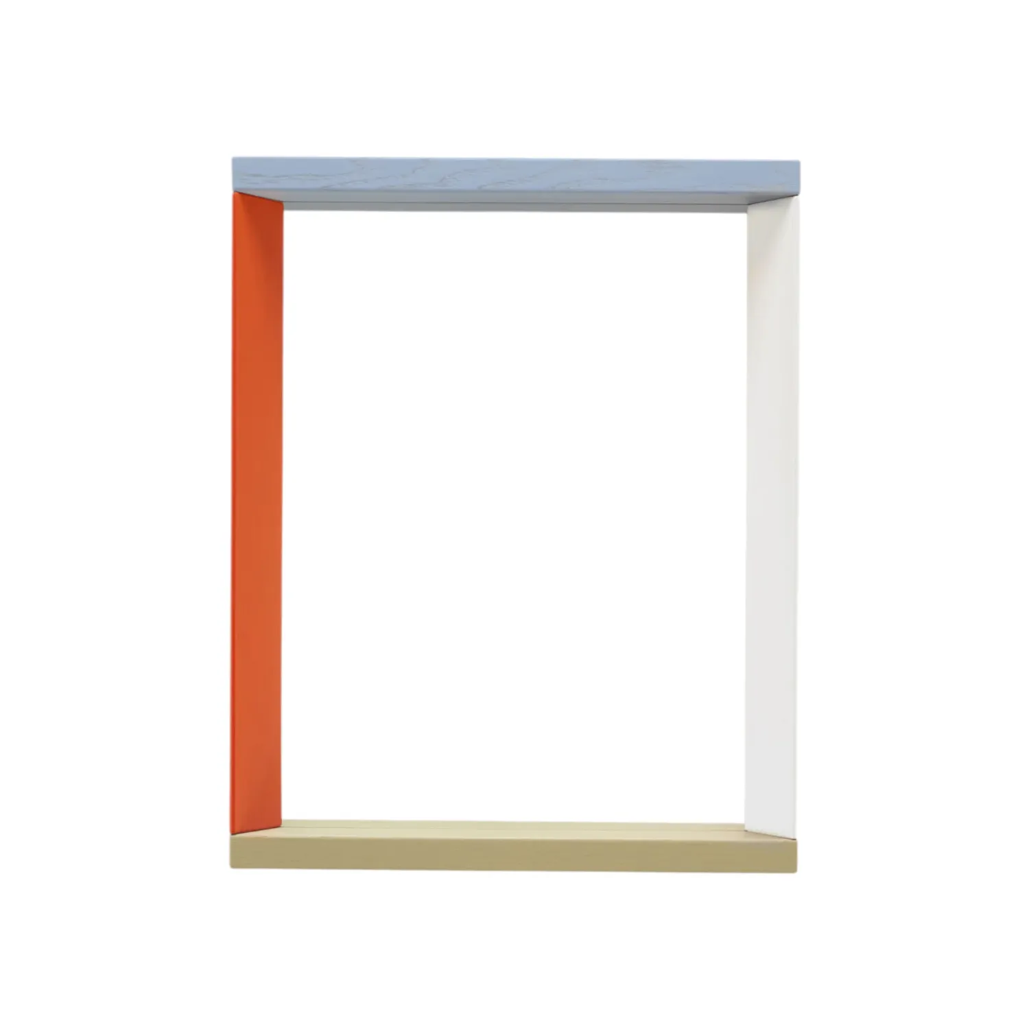 Vitra - Colour Frame Spiegel blau/orange small