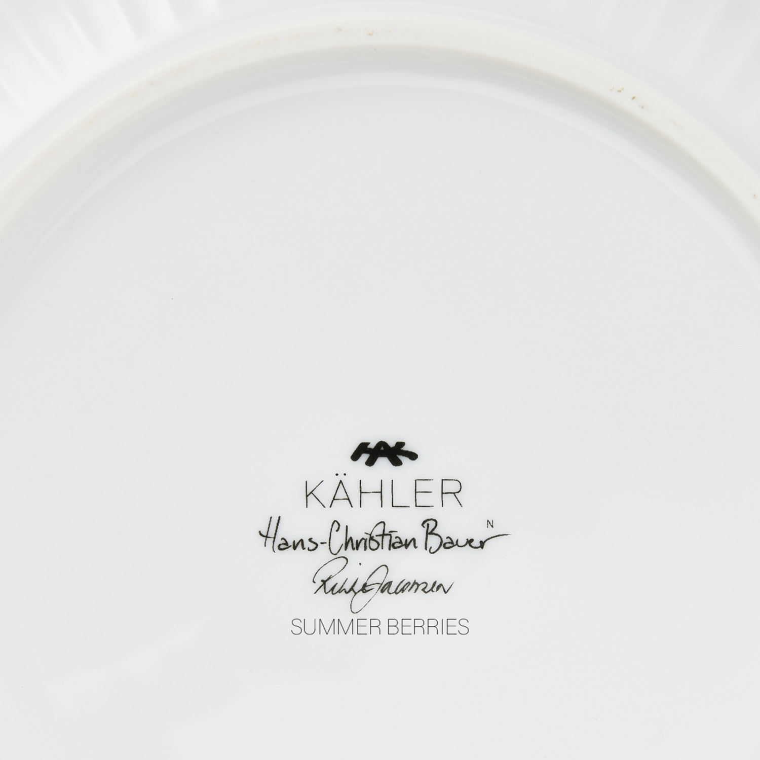 Kähler - Hammershoi Summer Schale ⌀12 cm wild flowers