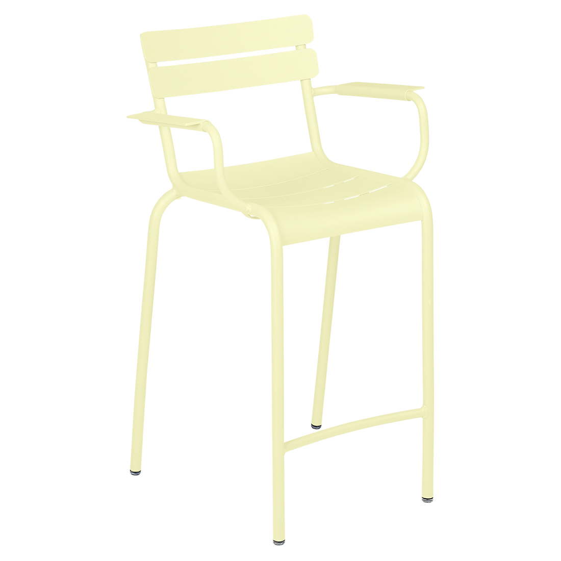 fermob luxembourg barhocker sessel zitronensorbet 64945