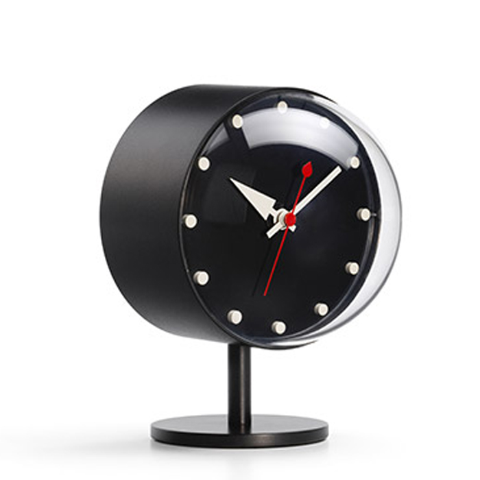 vitra nichtclock schwarz 56526