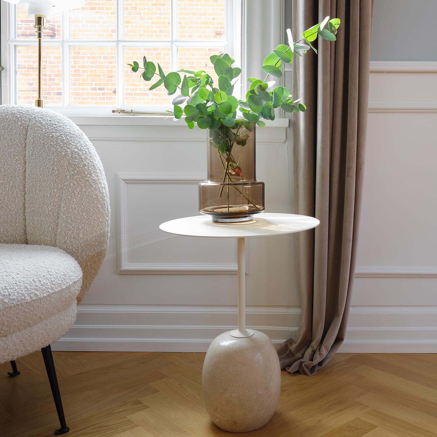 Ro Collection - Hurricane Vase No. 26 smoked grey