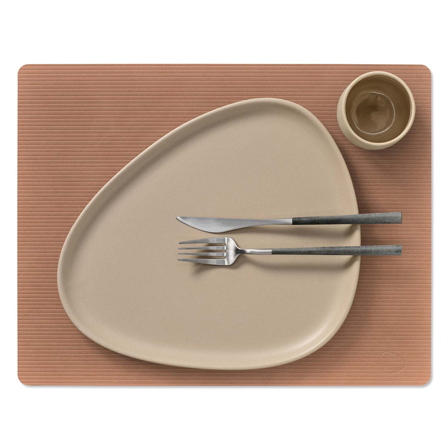 LIND DNA - Square L Corduroy Tischset old rose