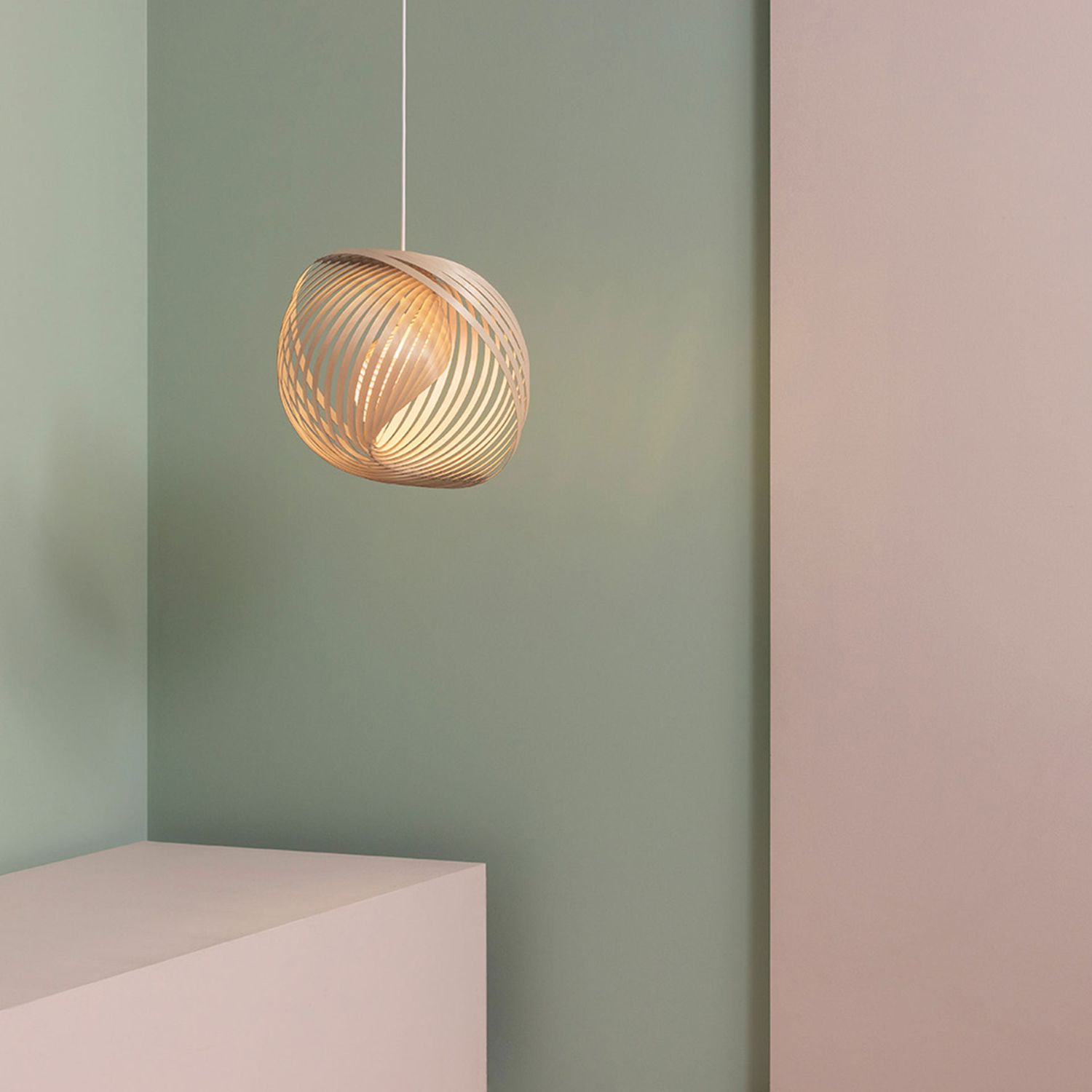 Secto Design - Adilo Pendelleuchte birke klein