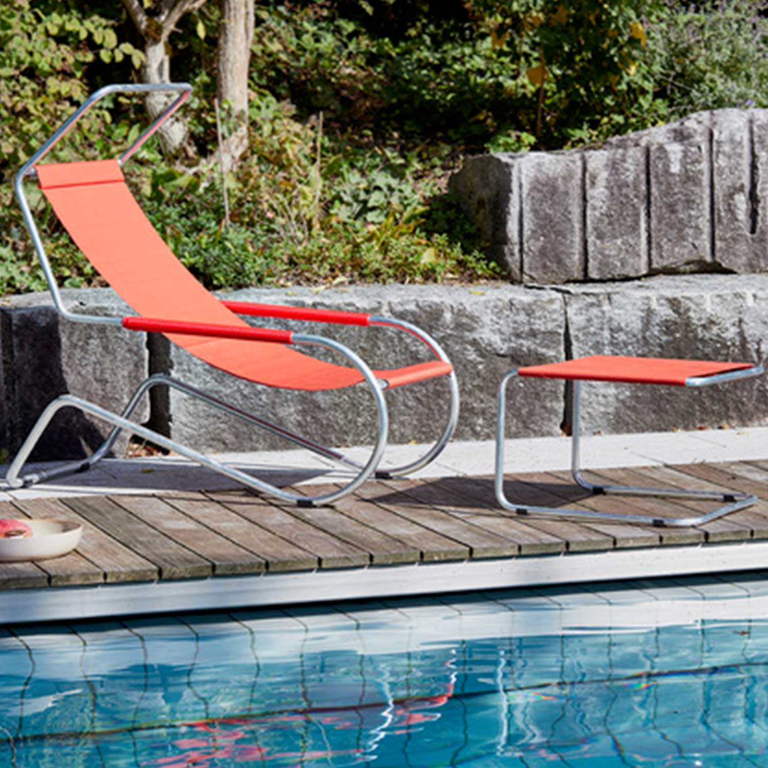 wb form - Lido Fußstütze dunkelgrün (Outdoor)