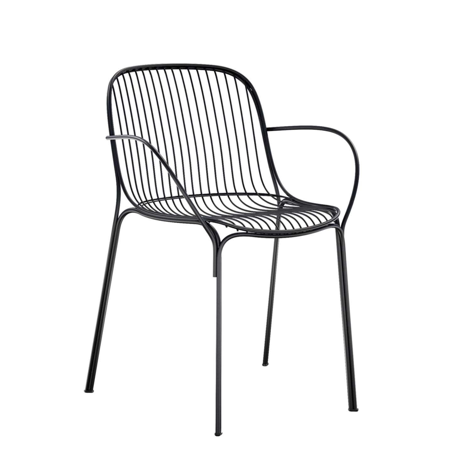 kartell hiray poltronicina schwarz freisteller2 90018