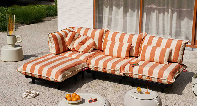 Fatboy Kissen King Pillow Outdoor auf Paletti