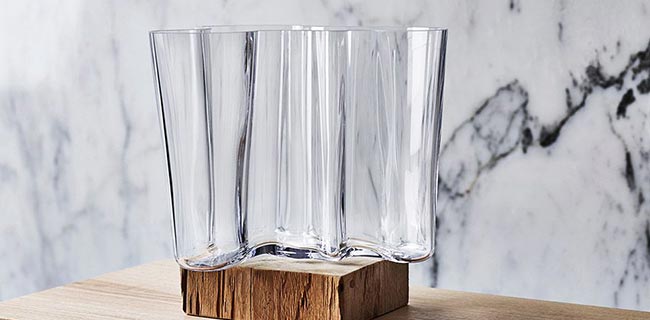 iittala Aalto Vase 160 mm klar