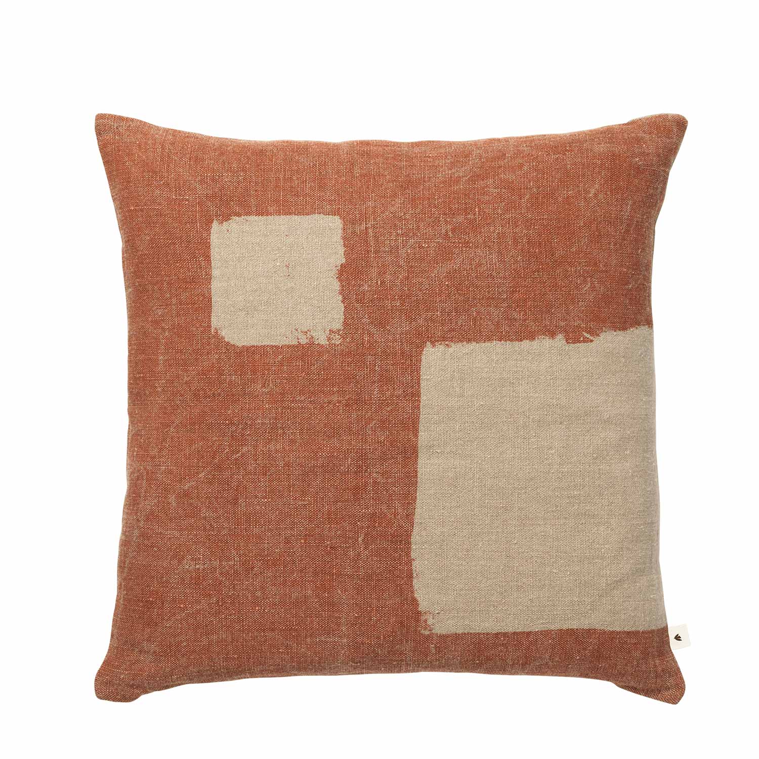 Ferm Living - Oleo Kissen terracotta/natural