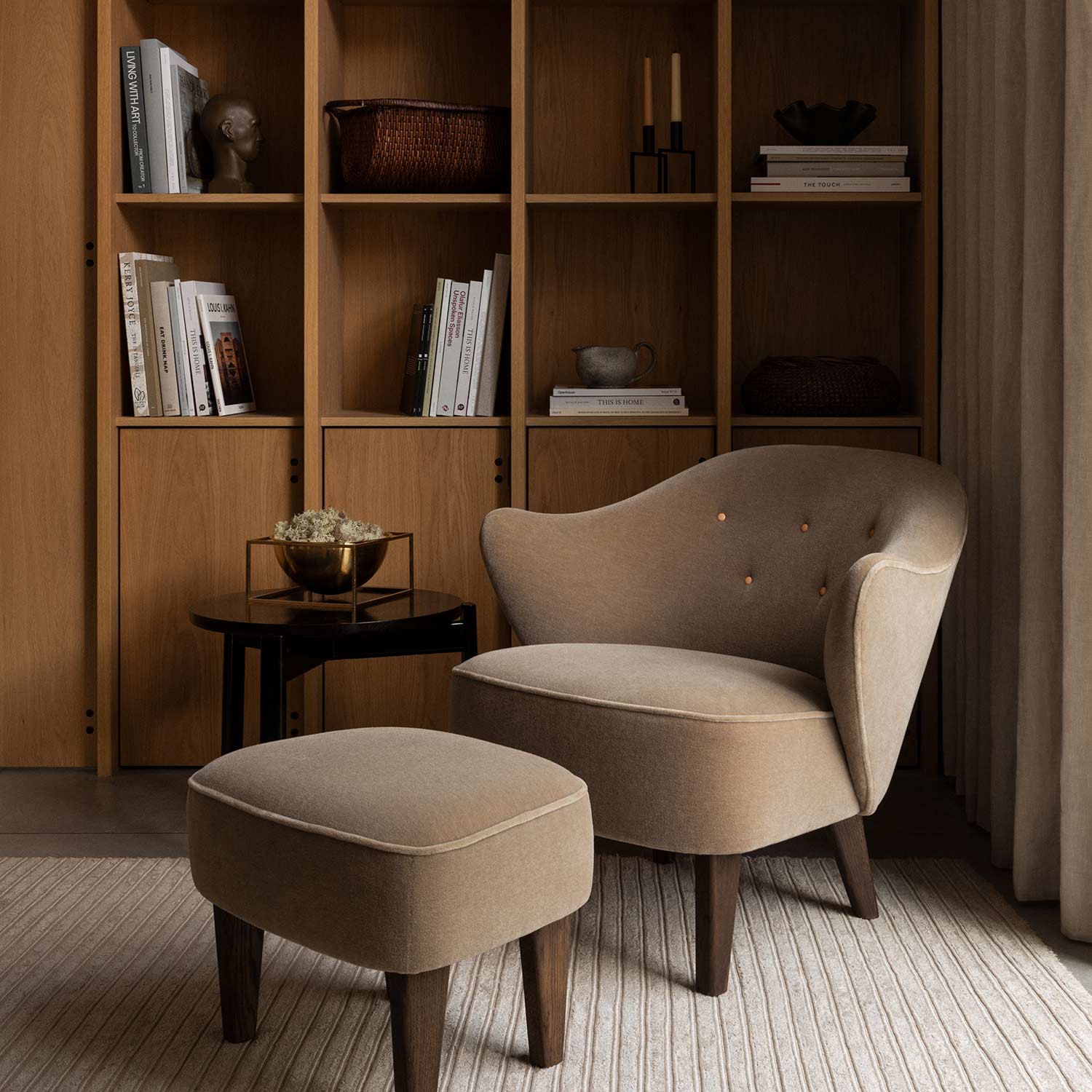 by lassen centerpiece bowl messing beistelltisch wohnzimmer 93121