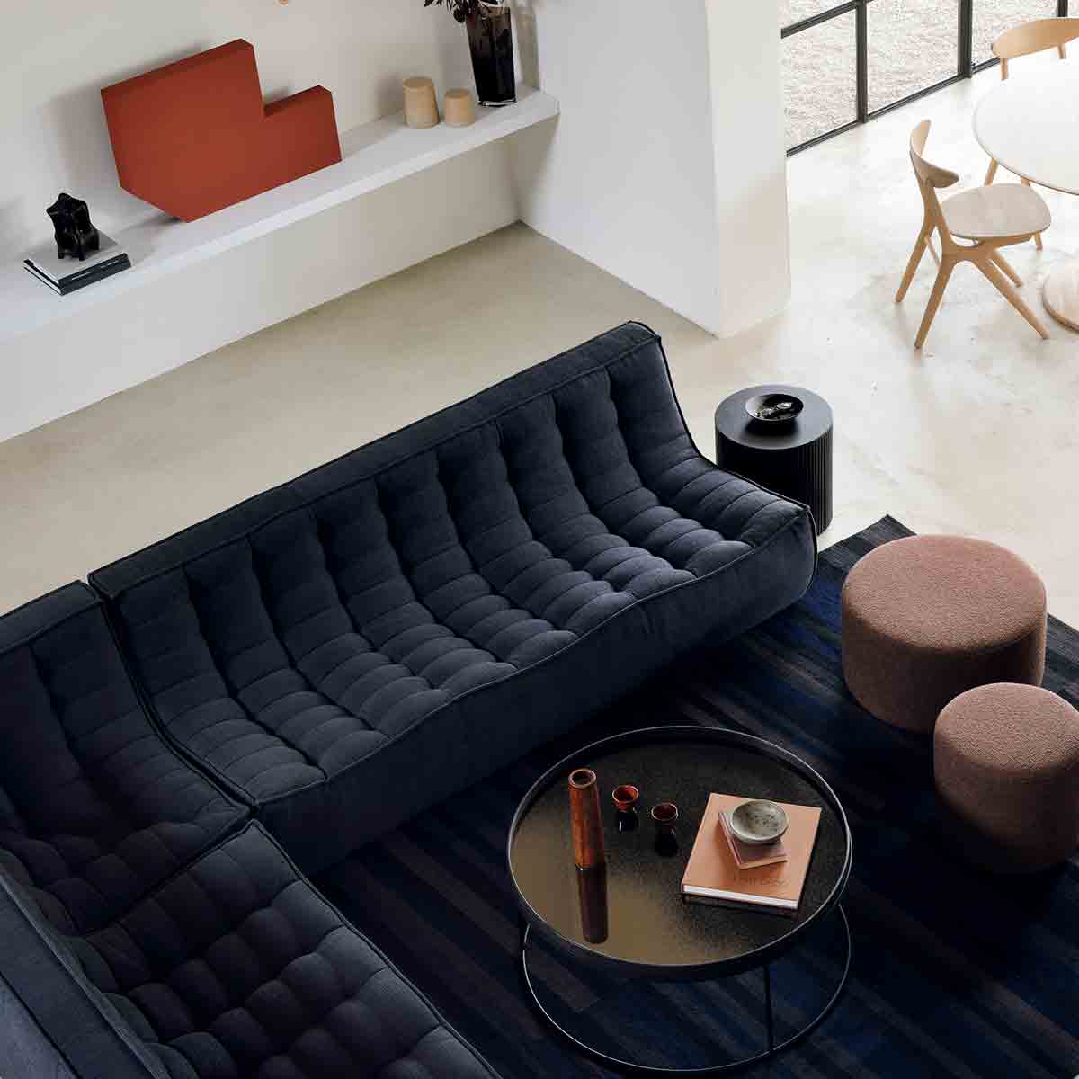 ethnicraft n701 eco friendly lifestyle sofa modul graphit freisteller 85467