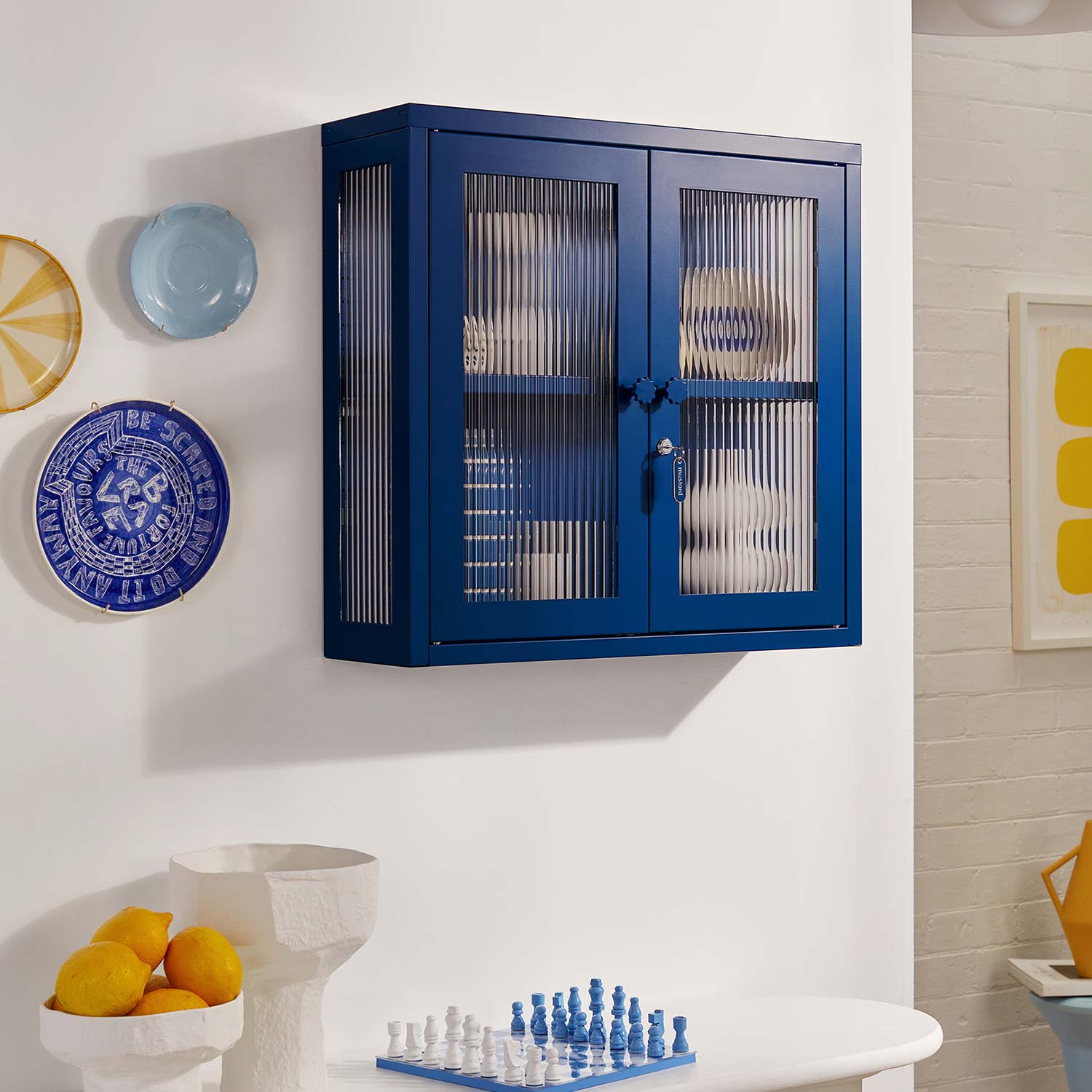 Mustard Made The Kit Ambiente Navy geschlossen 105801