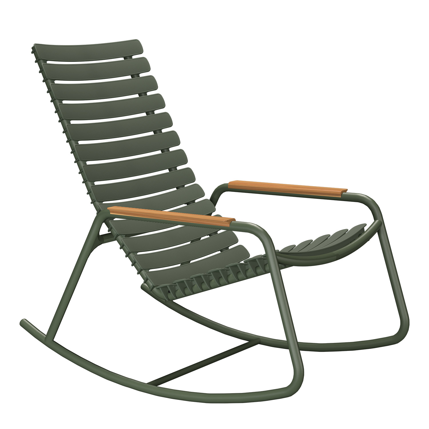 houe reclips rocking chair olivgruen bambus 22303 2727 03 99008