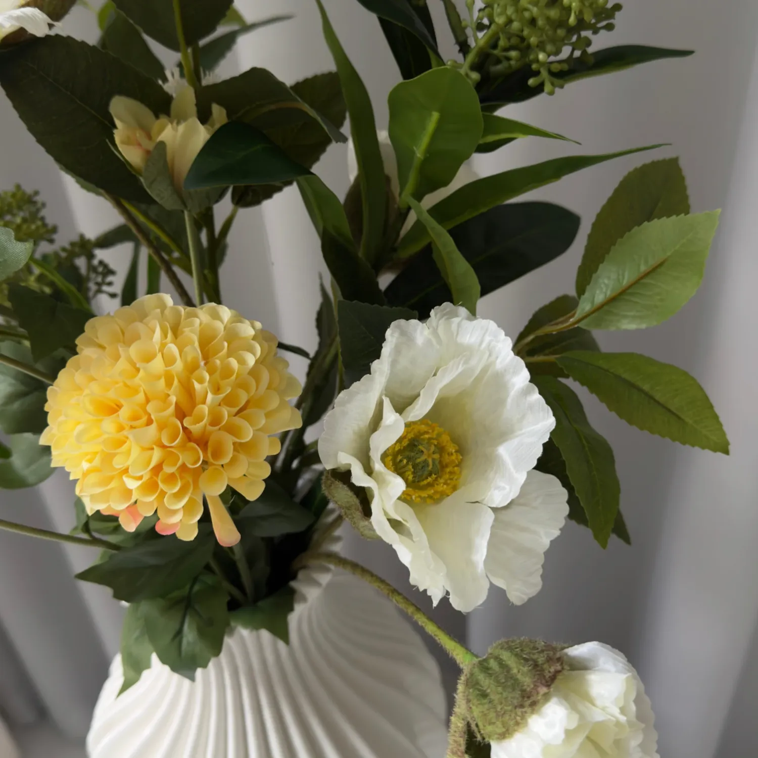 BLOOM OBJECTS - Soft Yellow Kunstblumenstrauß