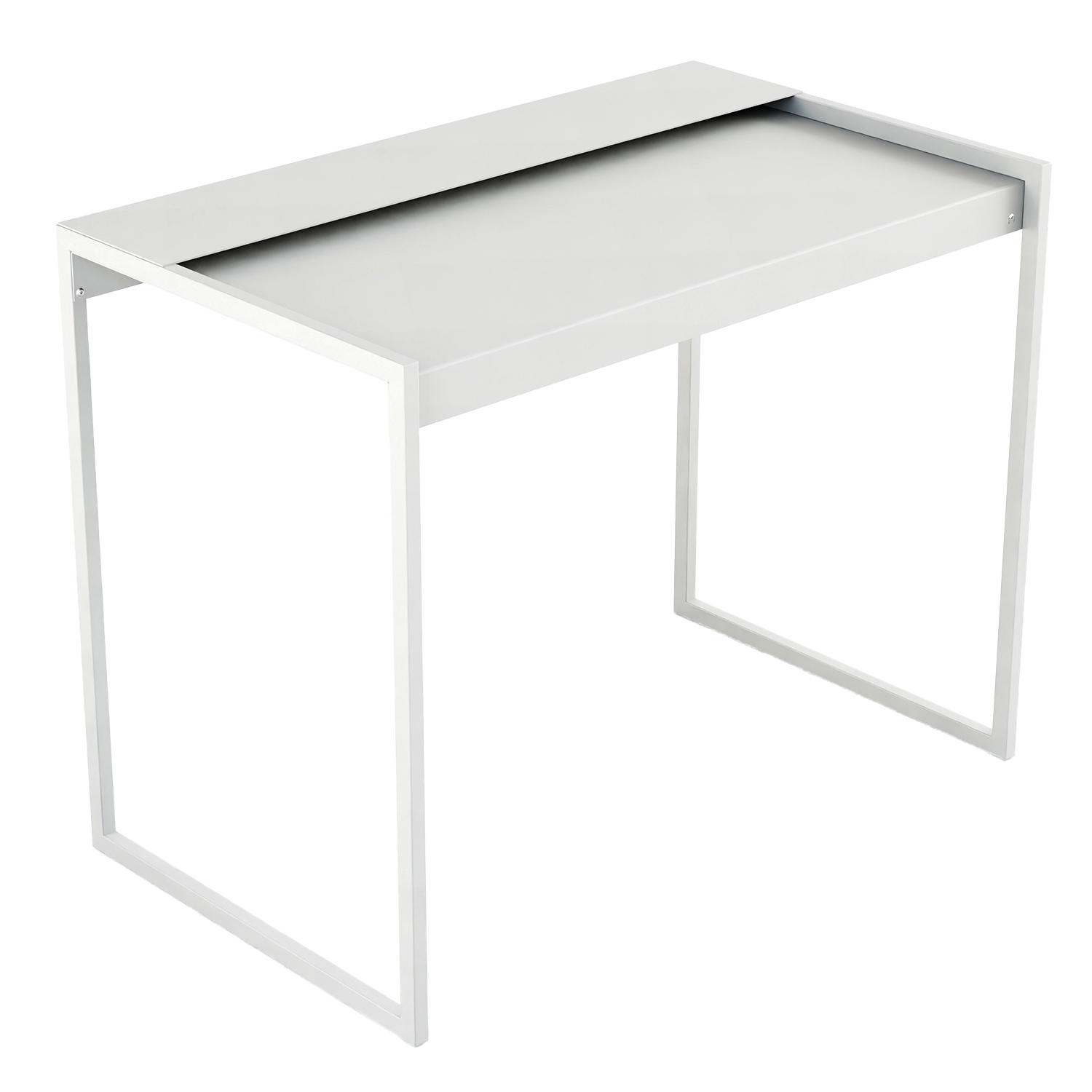 Metallbude - Donna Schreibtisch weiß