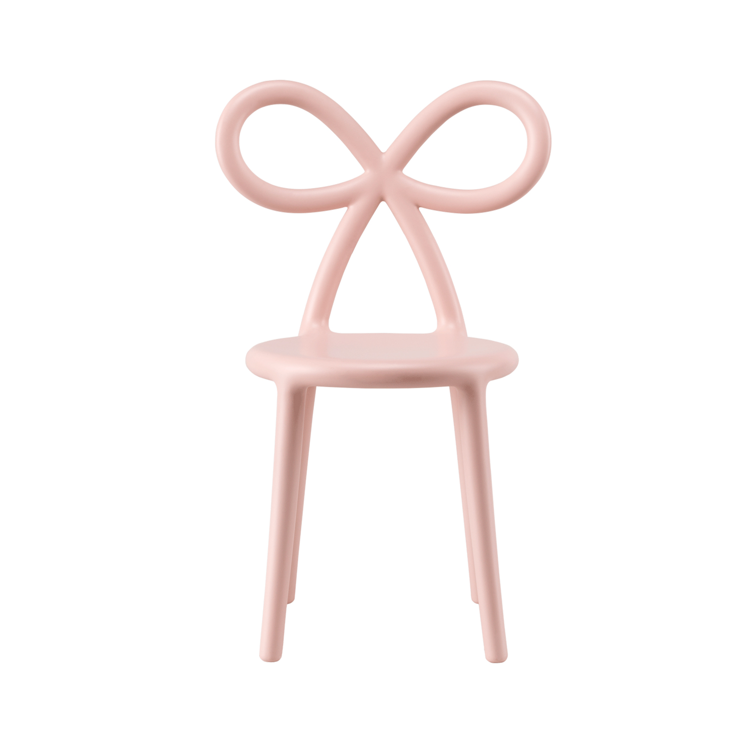 qeeboo ribbon stuhl baby pink 97669