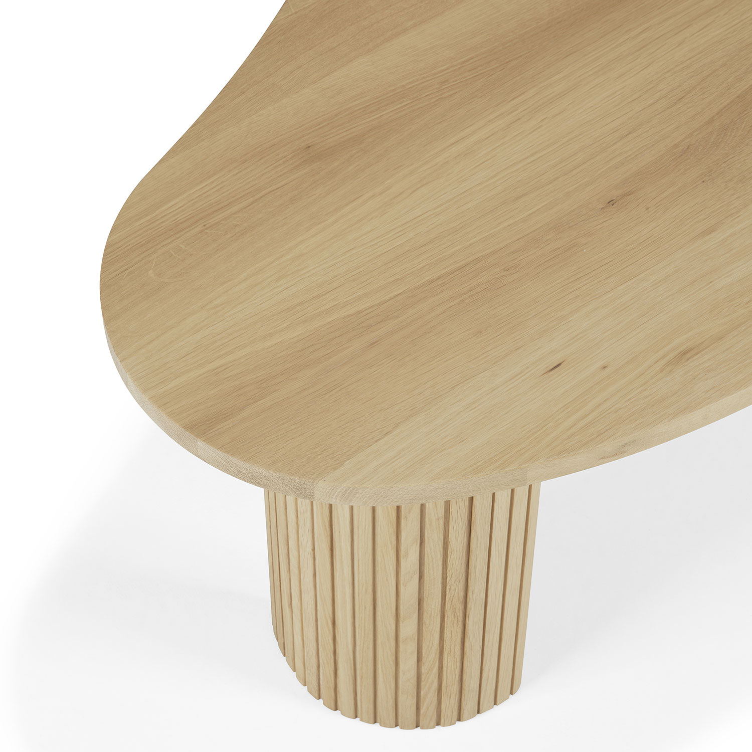 ethnicraft boomerang couchtisch eiche draufsicht 103945