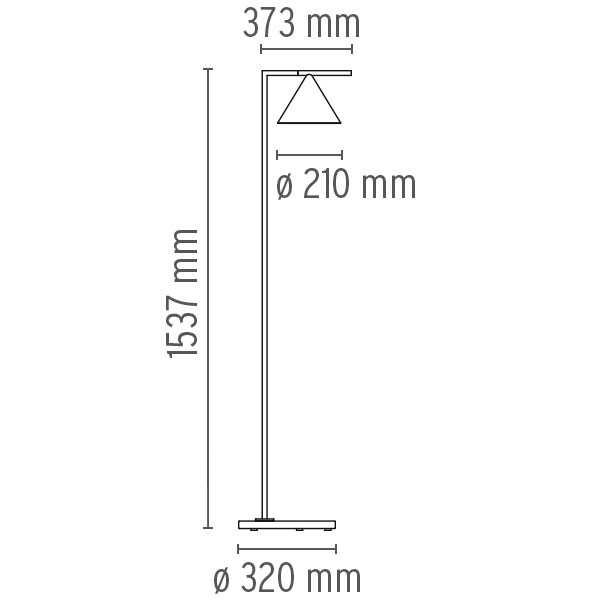flos captain flint abmessungen 24485