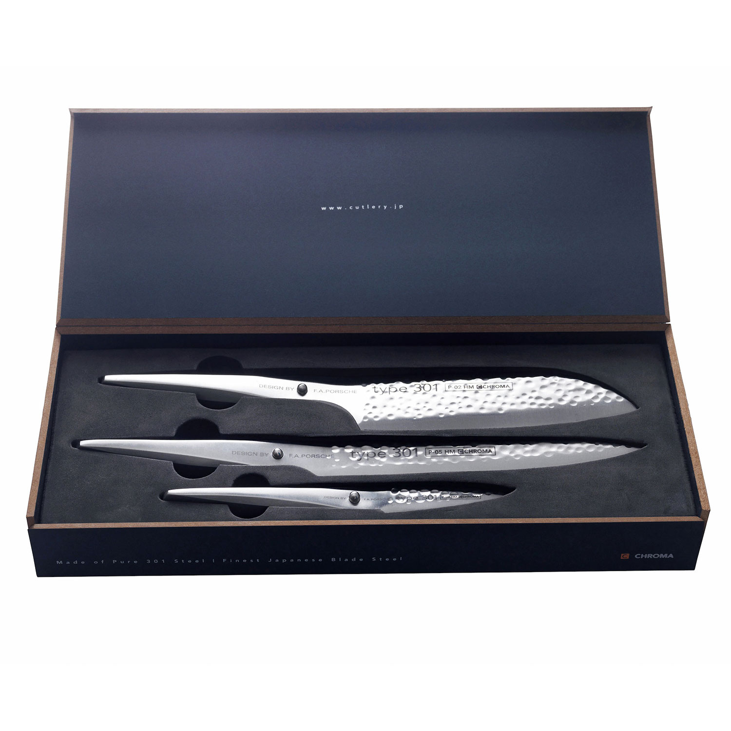 Chroma type301 Messer Set P 529 01 2