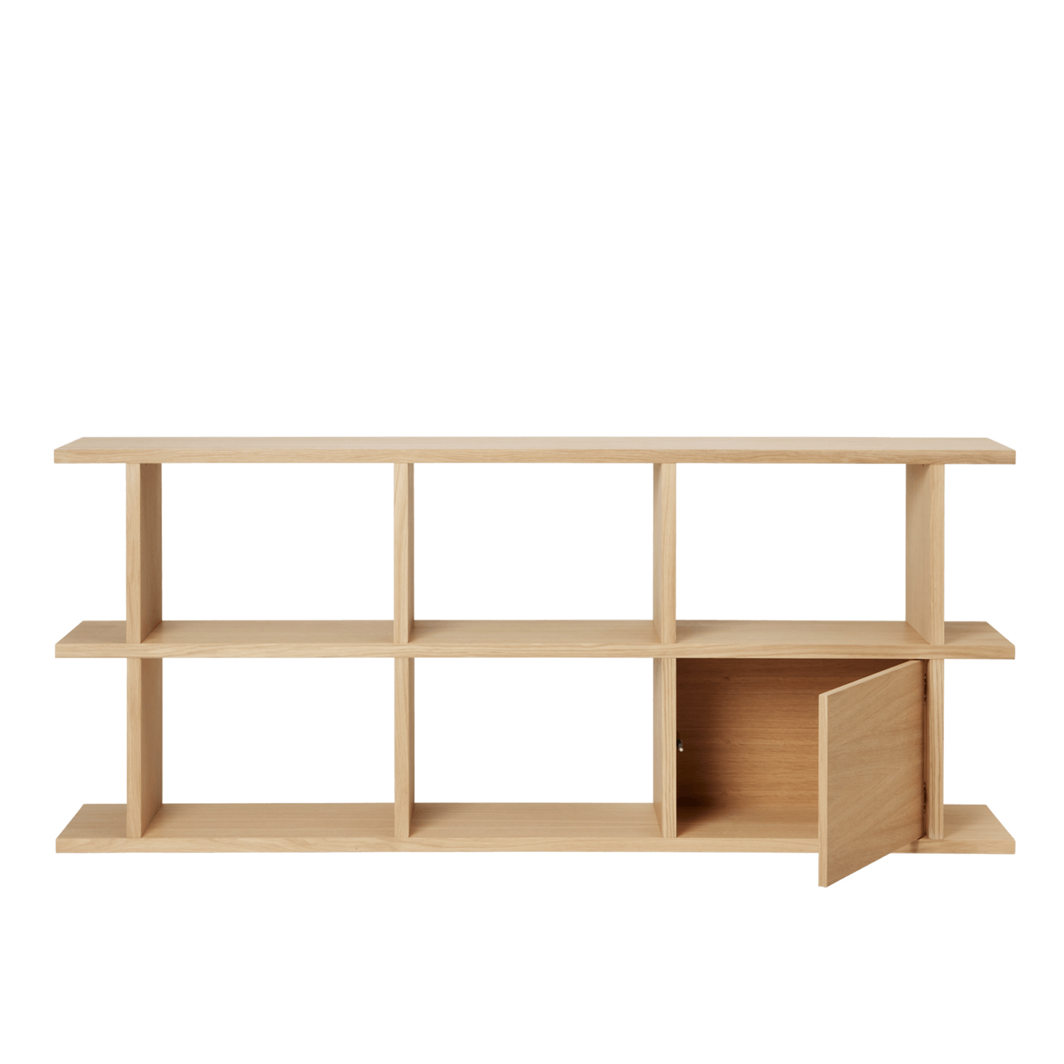 Ferm Living - Kona Bücherregal Schrankeinsatz natur