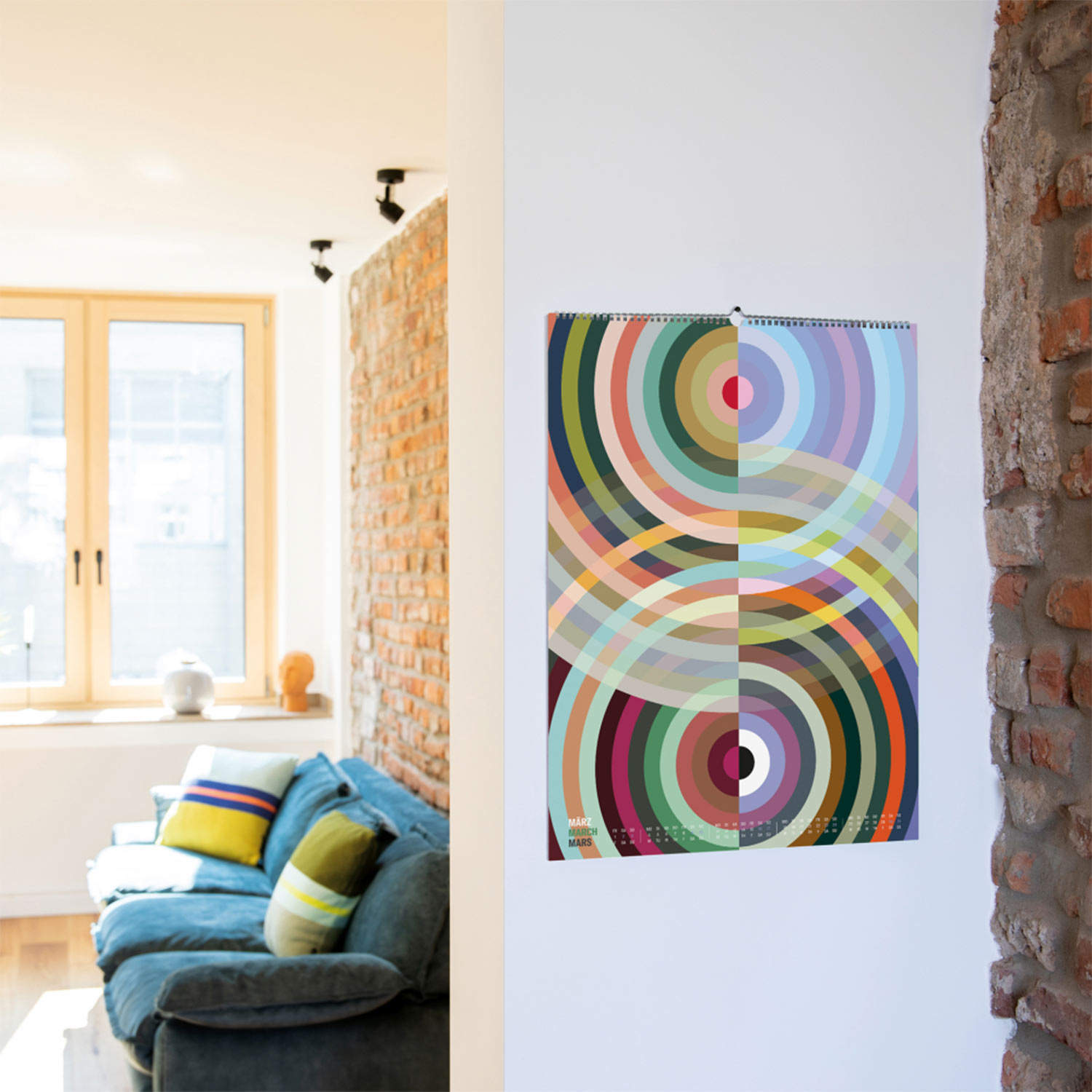 remember posterkalender 2024 wohnzimmer 97884