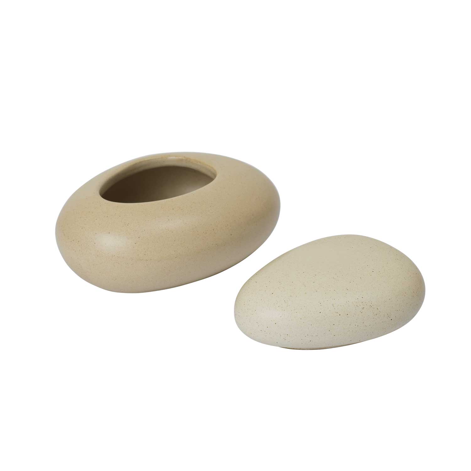 Ferm Living - Pebble Box mittel sand