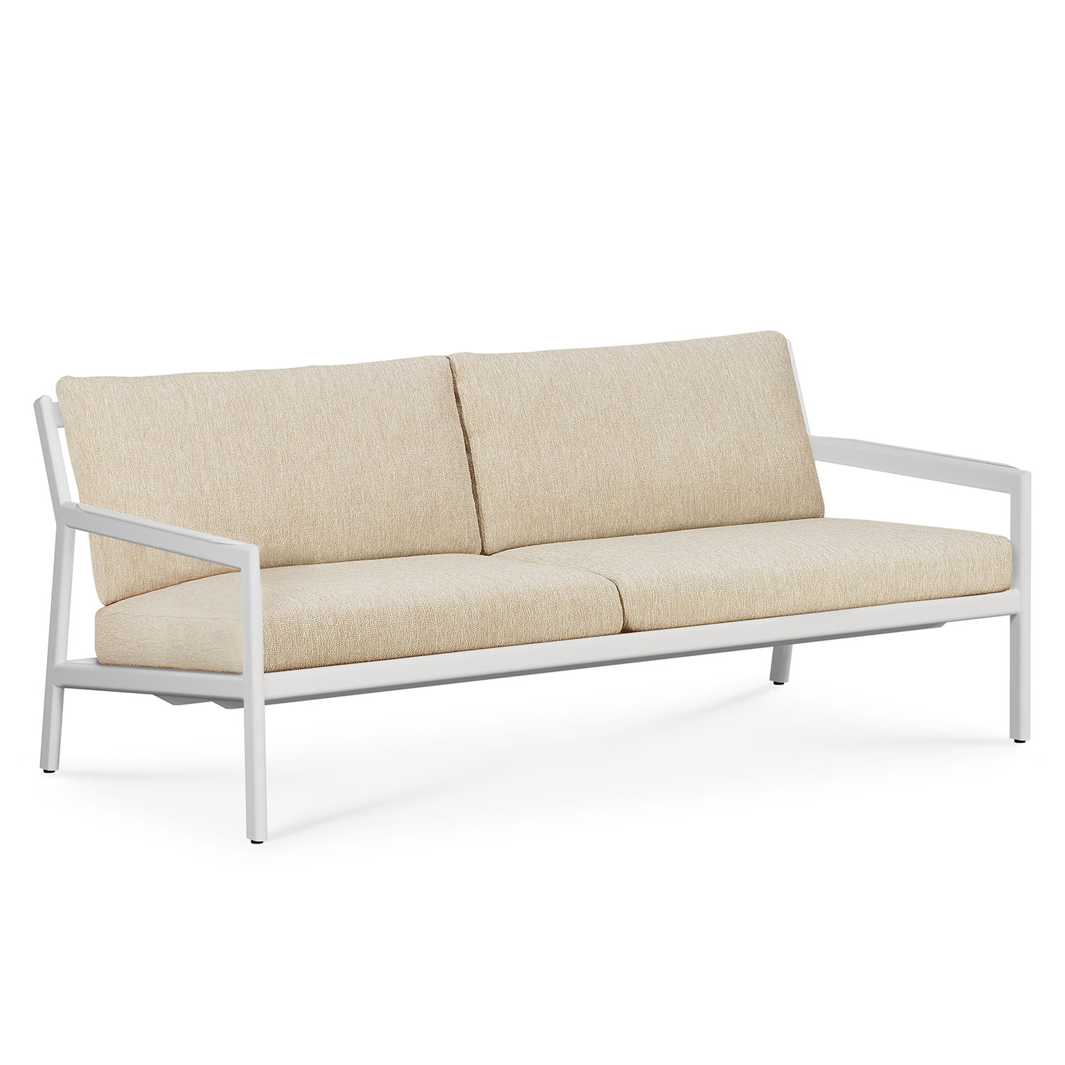 ethnicraft jack sofa alu natural seitlich 98866