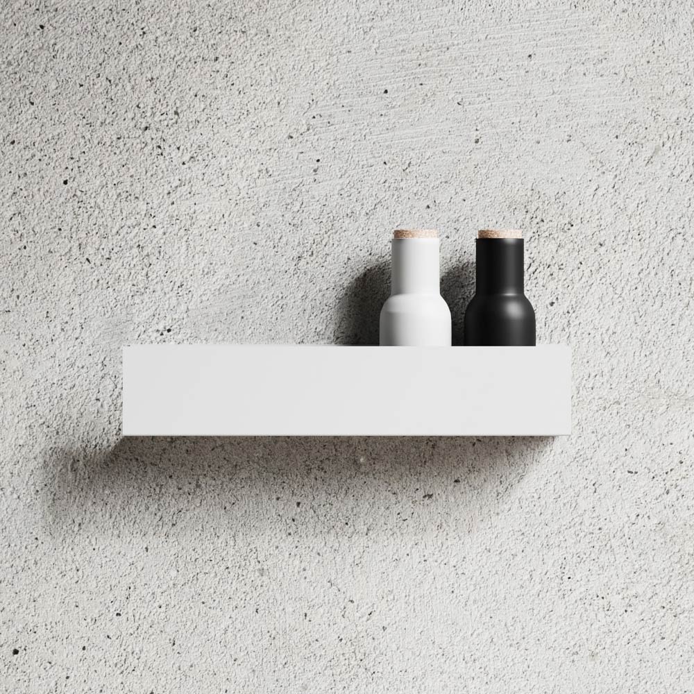 nichba design regal u shelf weiss 72332