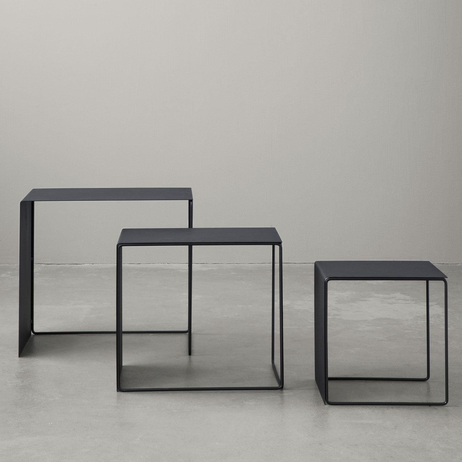 ferm living cluster table schwarz 30190