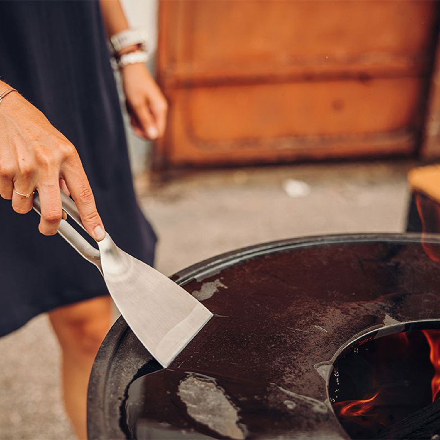 hoefats spachtel plancha reinigung 92781