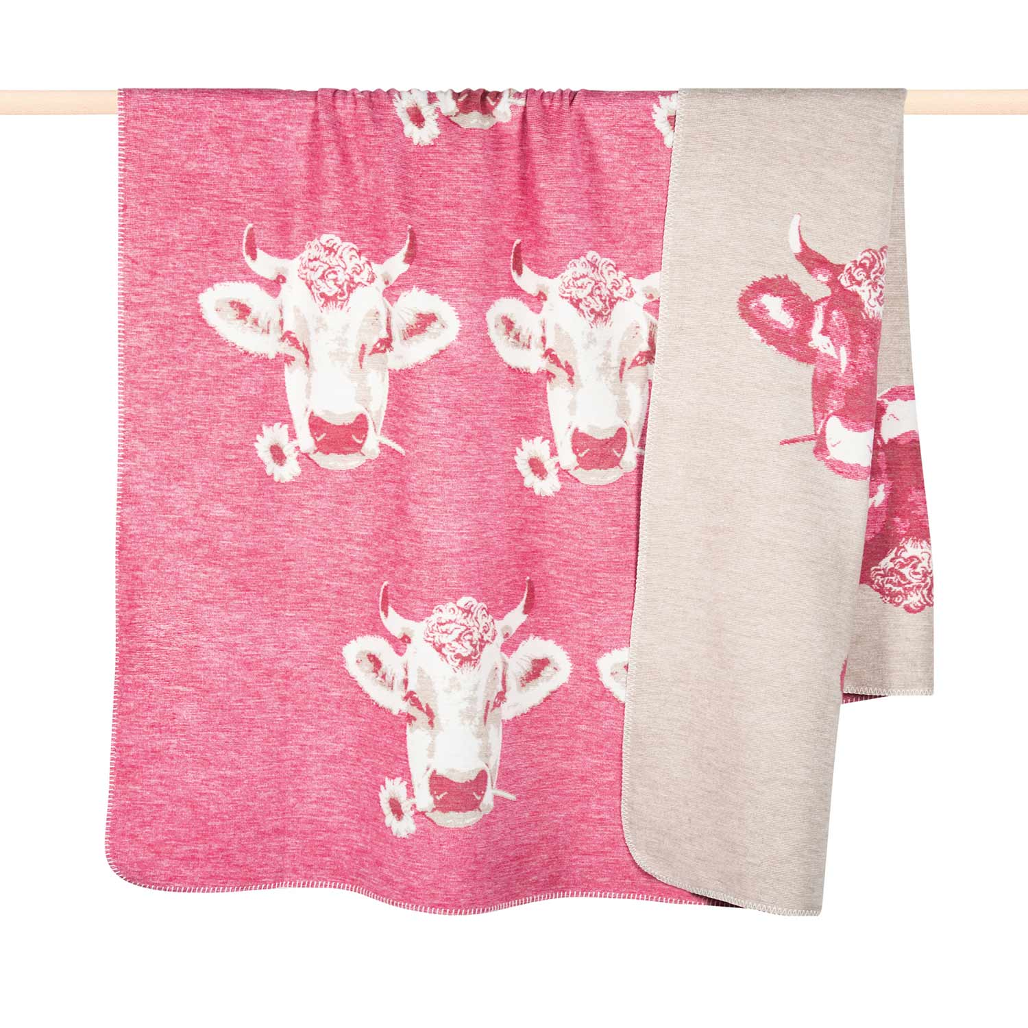 pad moo decke pink 99529